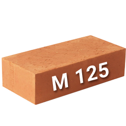 Кирпич красный М125
