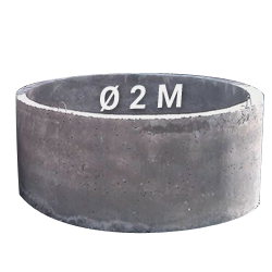 Купить бетонное кольцо КС 2 в Киеве